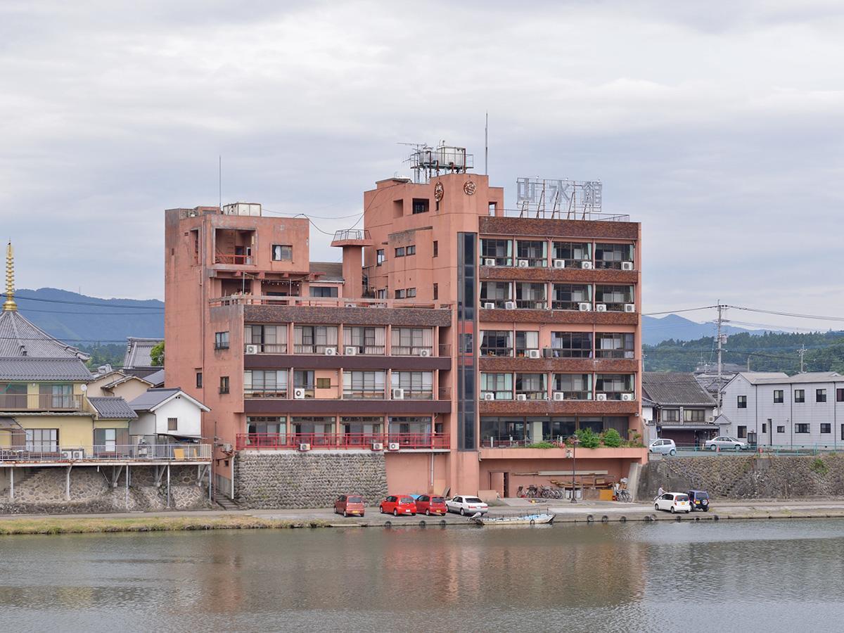 Riverside Hotel Sansuikan Hita Kültér fotó